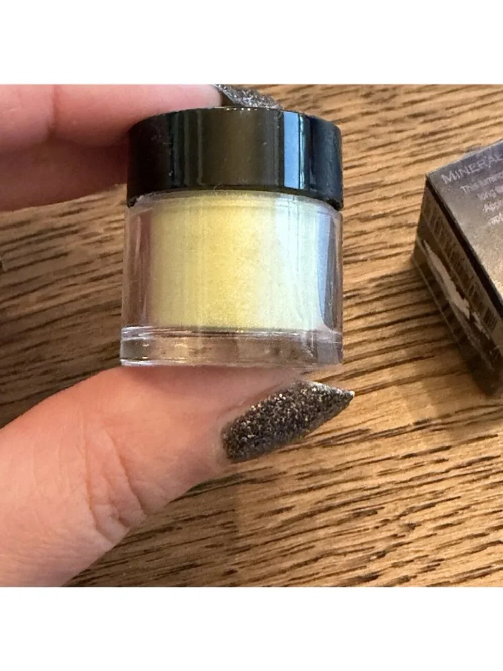 Youngblood Mineral Cosmetics Crushed Mineral Eyeshadow Peridot Green Sealed New